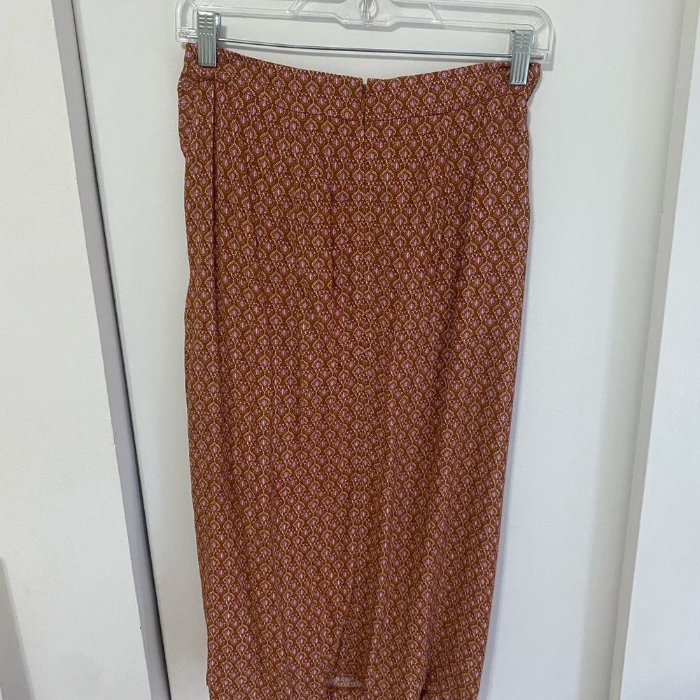 Ann Taylor Paisley Twist Pencil Skirt - Picture 3 of 4